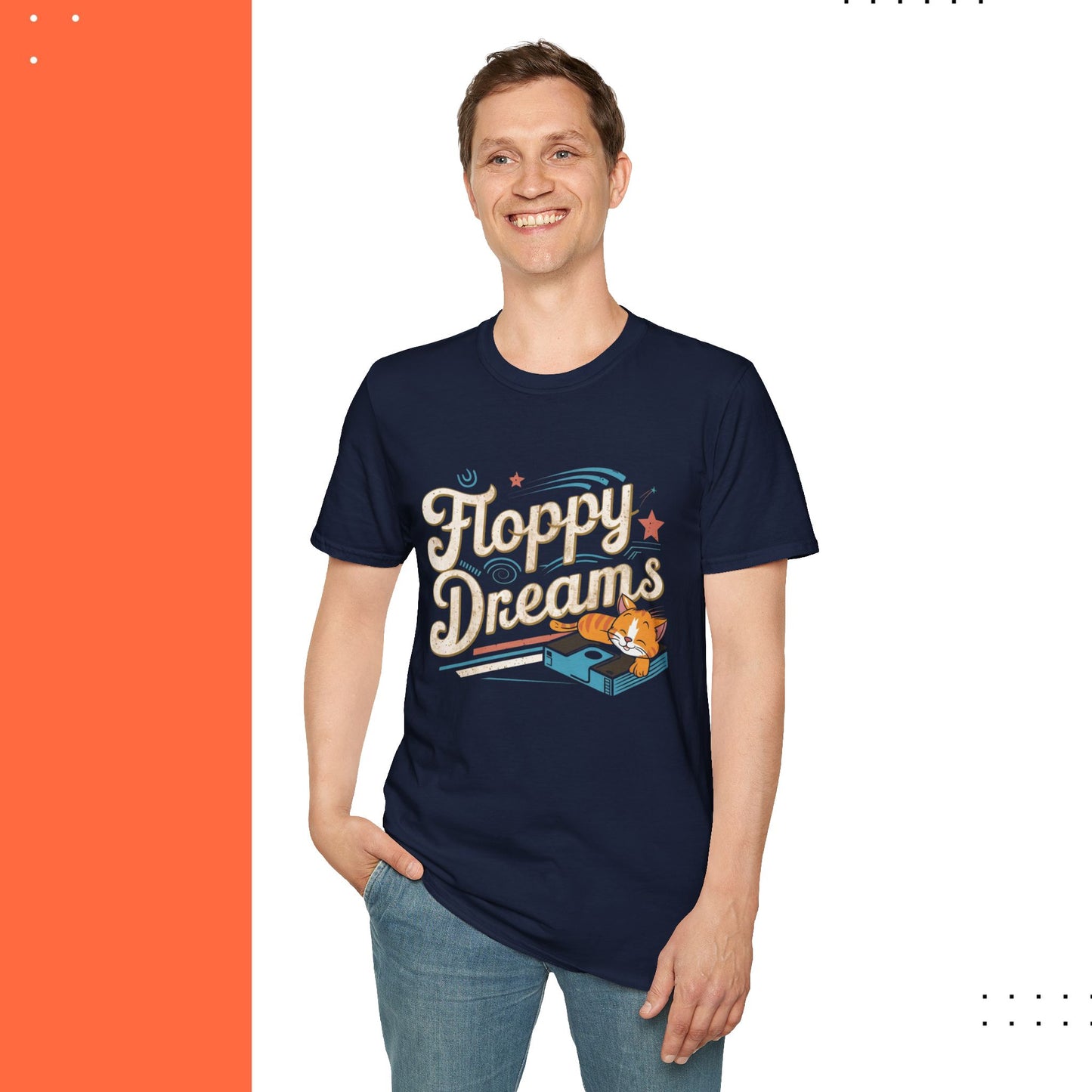Floppy Dream Cotton Men Tshirt