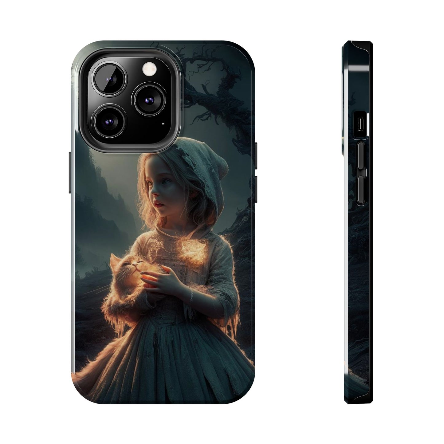 Glitter Guardian Wireless Charging Support Tough Case
