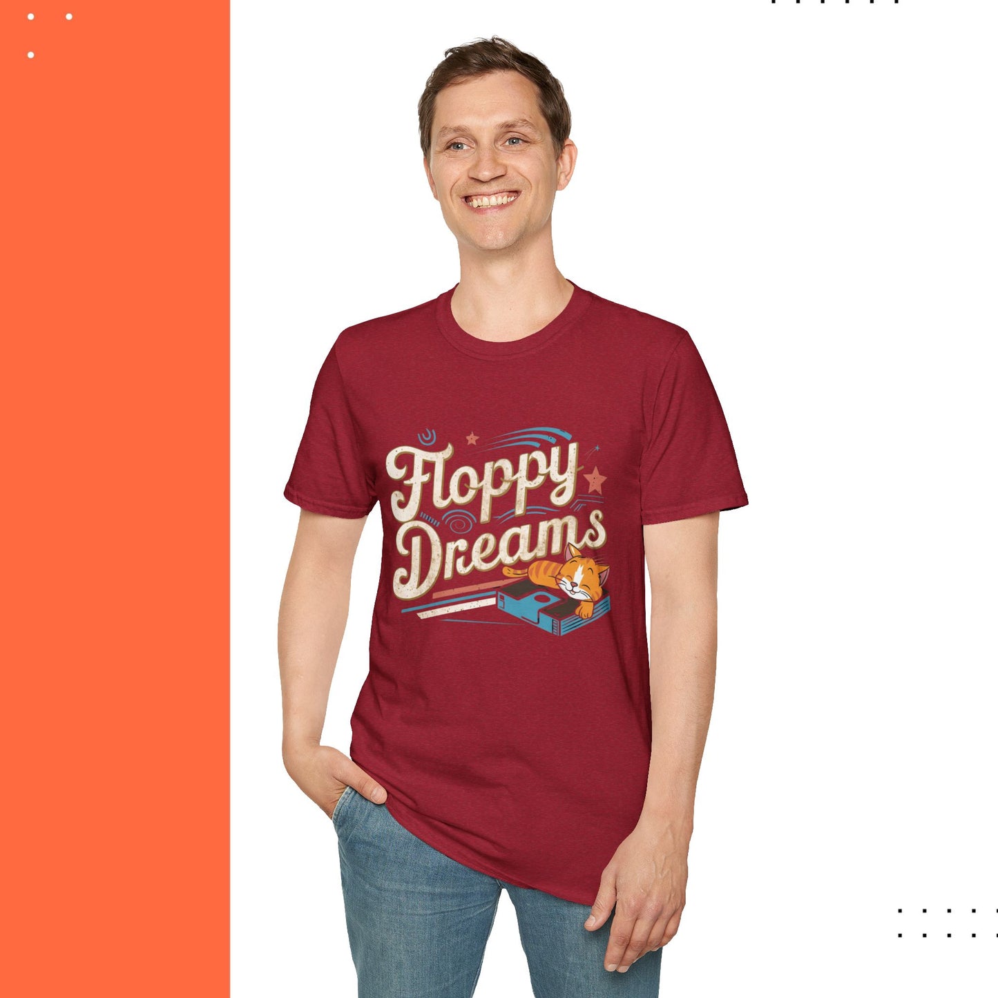 Floppy Dream Cotton Men Tshirt