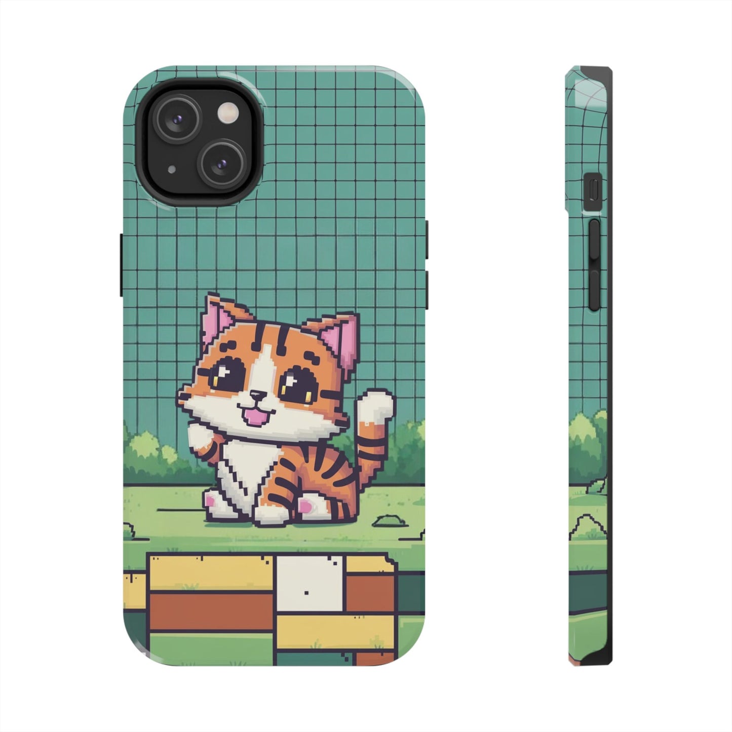 Meowmarabilia Wireless Charging Support Tough Case.