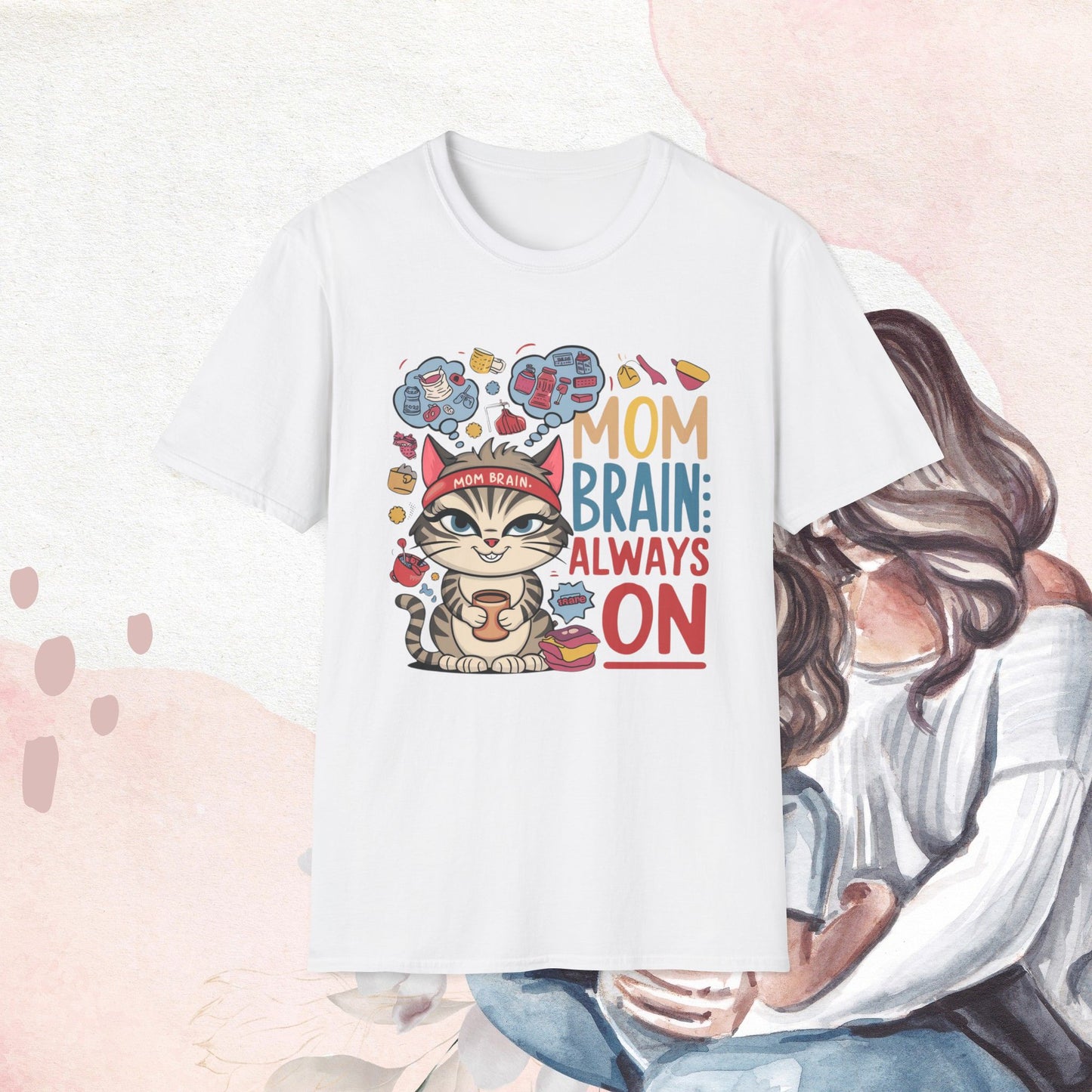 Mom Brain Cotton T-Shirt