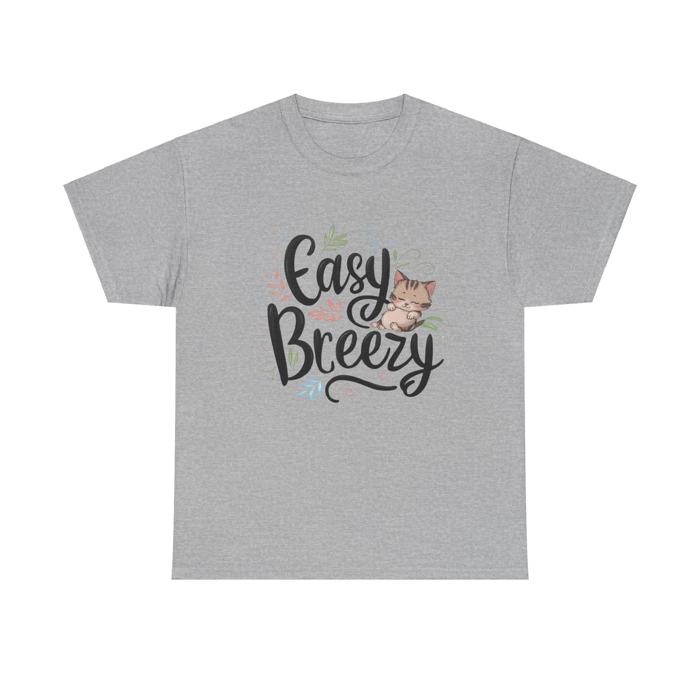 Easy Breezy Idiom Cotton T-Shirt