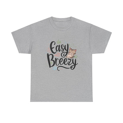 Easy Breezy Idiom Cotton T-Shirt