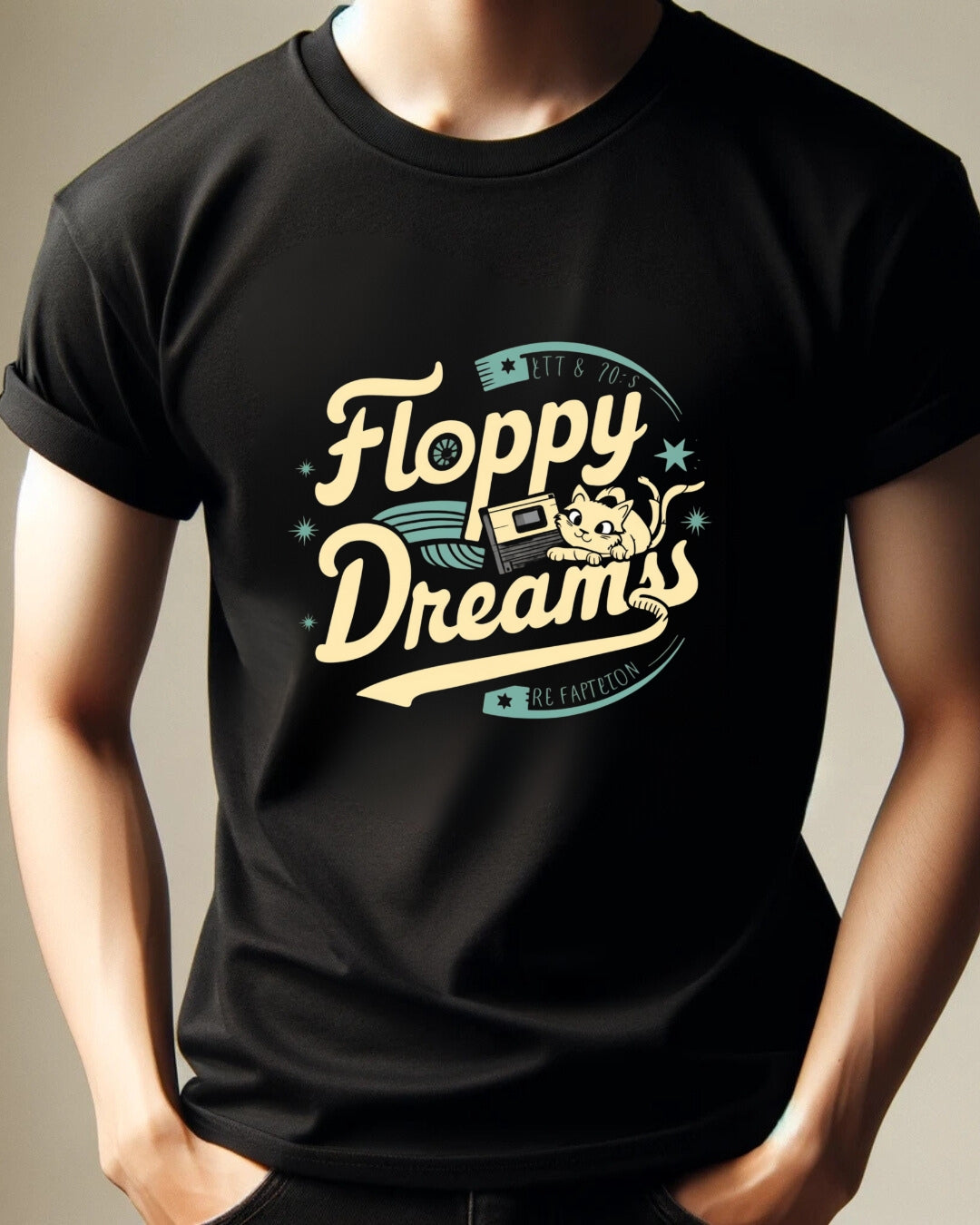 Floppy Dream Retro Cotton Tshirts