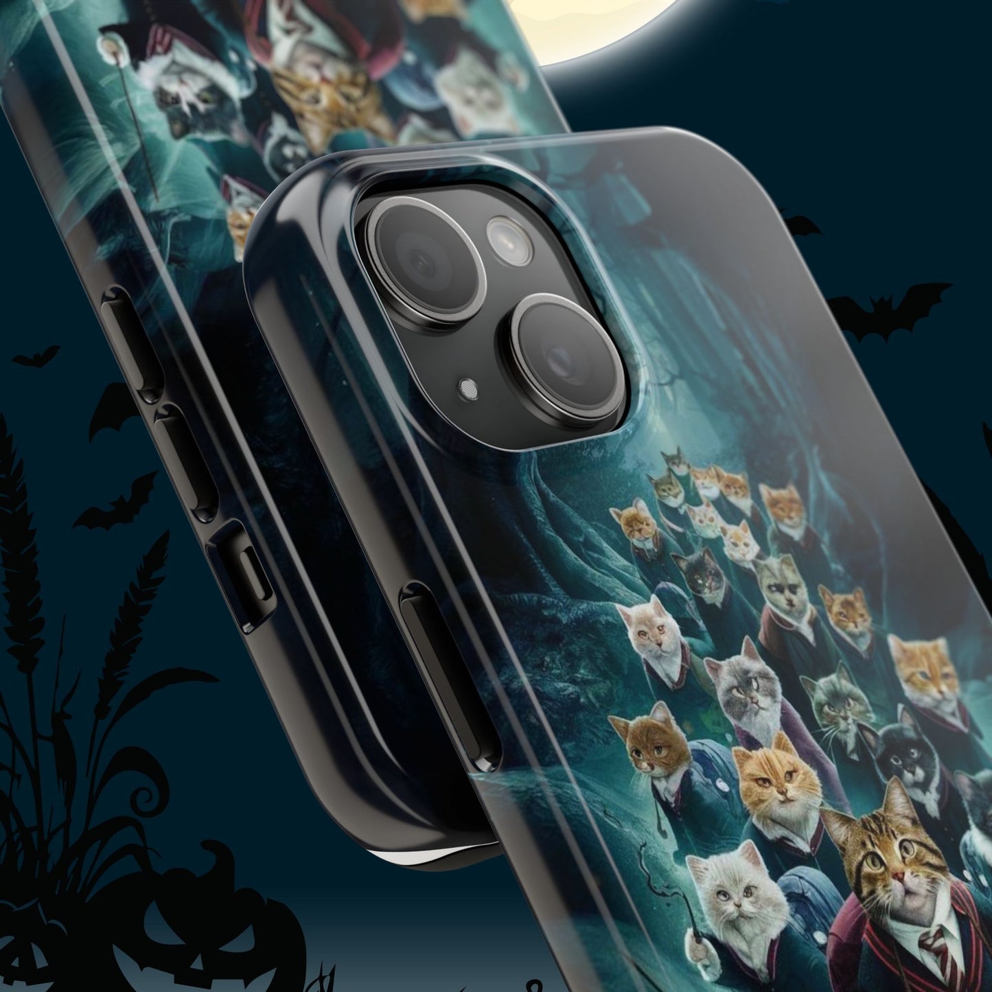 Nine Lives Guard Wireless Charging Support Tough Case