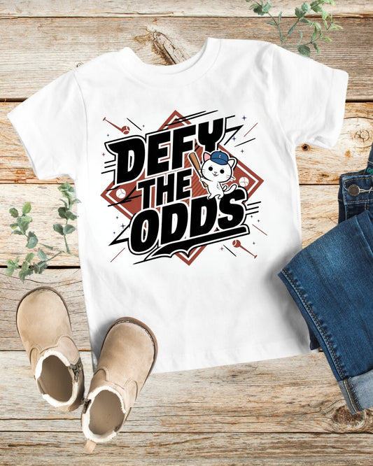 Defy The Odds Kid Cotton T-Shirt