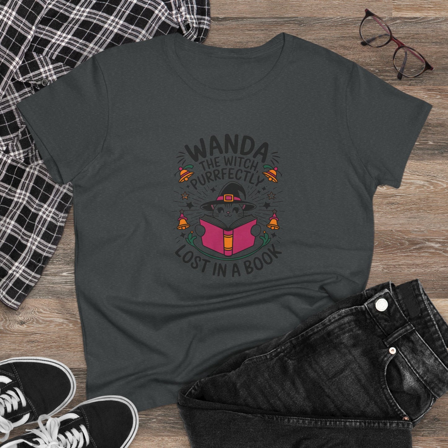 Wizard's Wand Women Cotton Tshirt