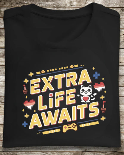 Extra Life Await Cotton T-Shirt