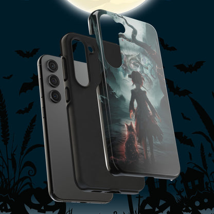 Feline Festivities Wireless Charging Support Tough Case.