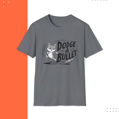 Dodge A Bullet Idiom Cotton T-Shirt
