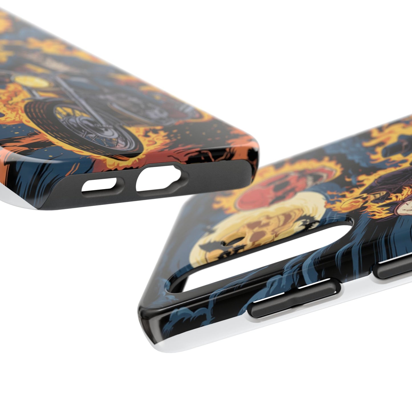 Ghost Rider Wireless Charging Support Tough Case
