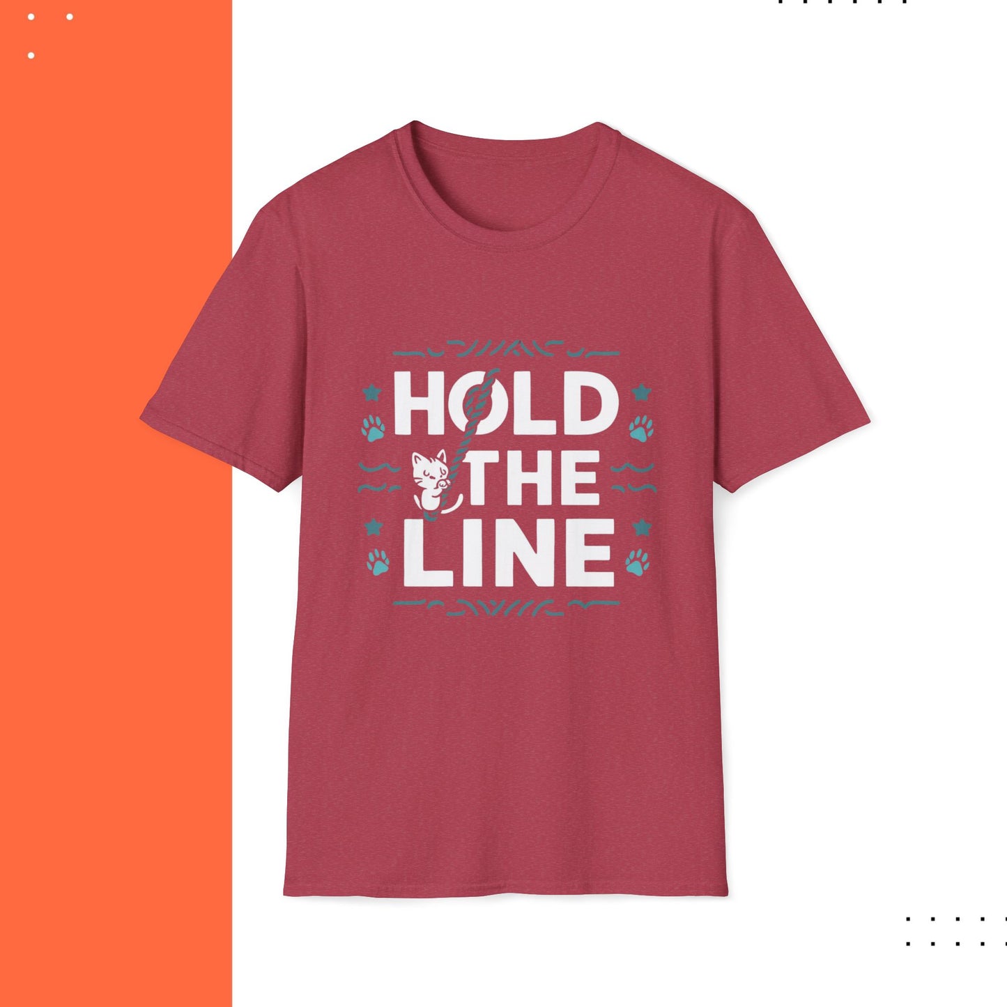 Hold The Line Cotton Tee