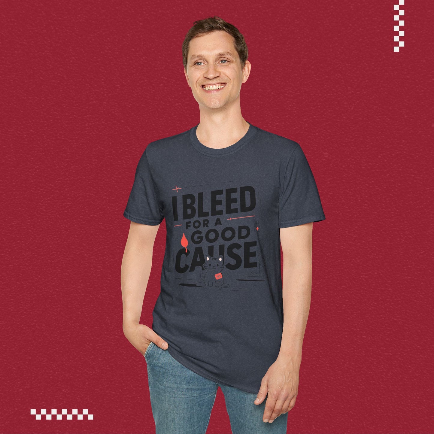 I Bleed For Good Cause Cotton T-Shirt