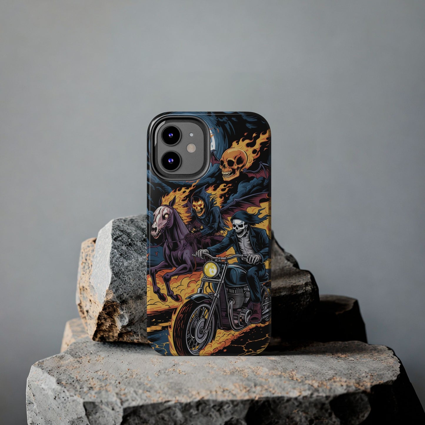 Ghost Riders Wireless Charging Support Tough Case