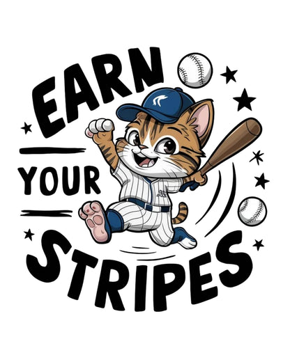 Earn Your Stripes kid Cotton T-Shirt