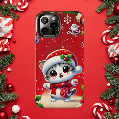 Purrfect Wishes Wireless Charging Support Tough Case