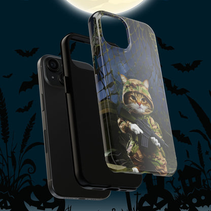 Meowter Armor Wireless Charging Support Tough Case