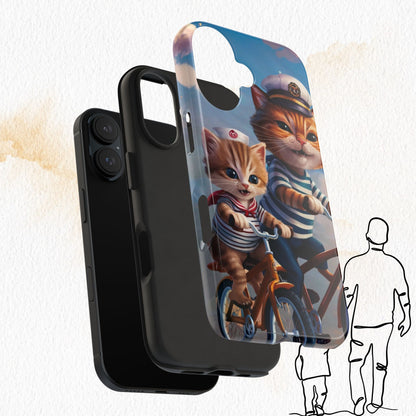 Nine Lives Wireless Charging Support Tough Case
