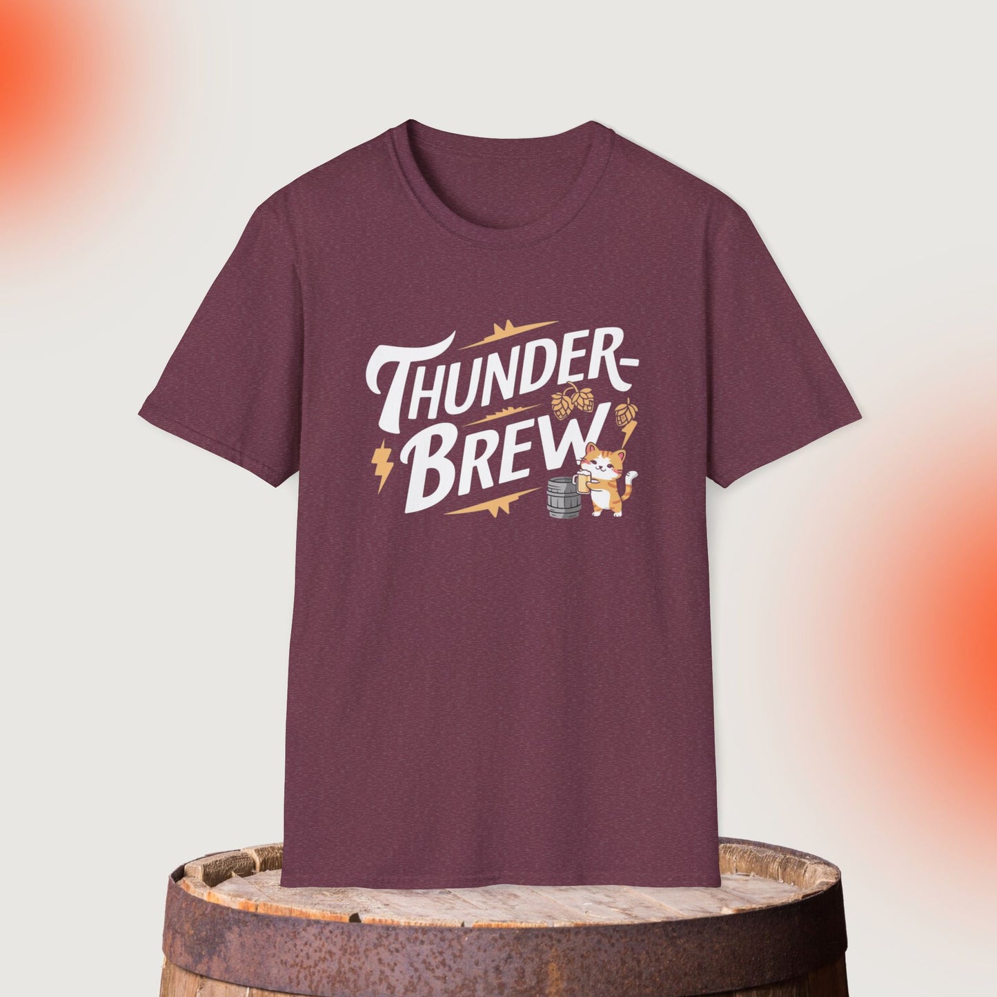 Thunder Brew Cotton Men Tshirt
