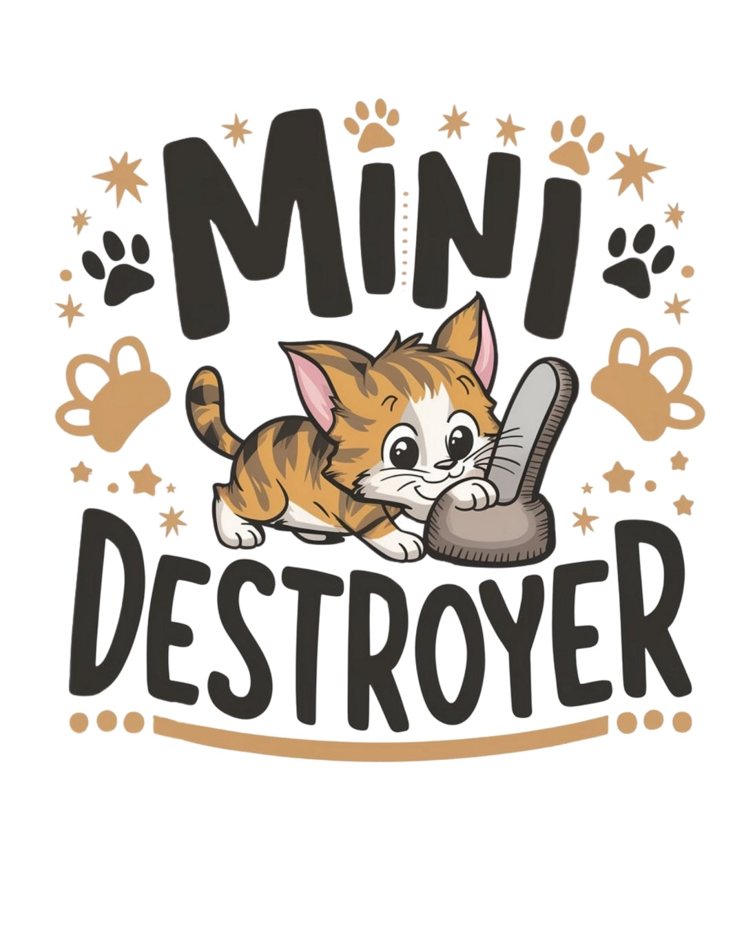 Mini Destroyer Kids Cotton  T-Shirt