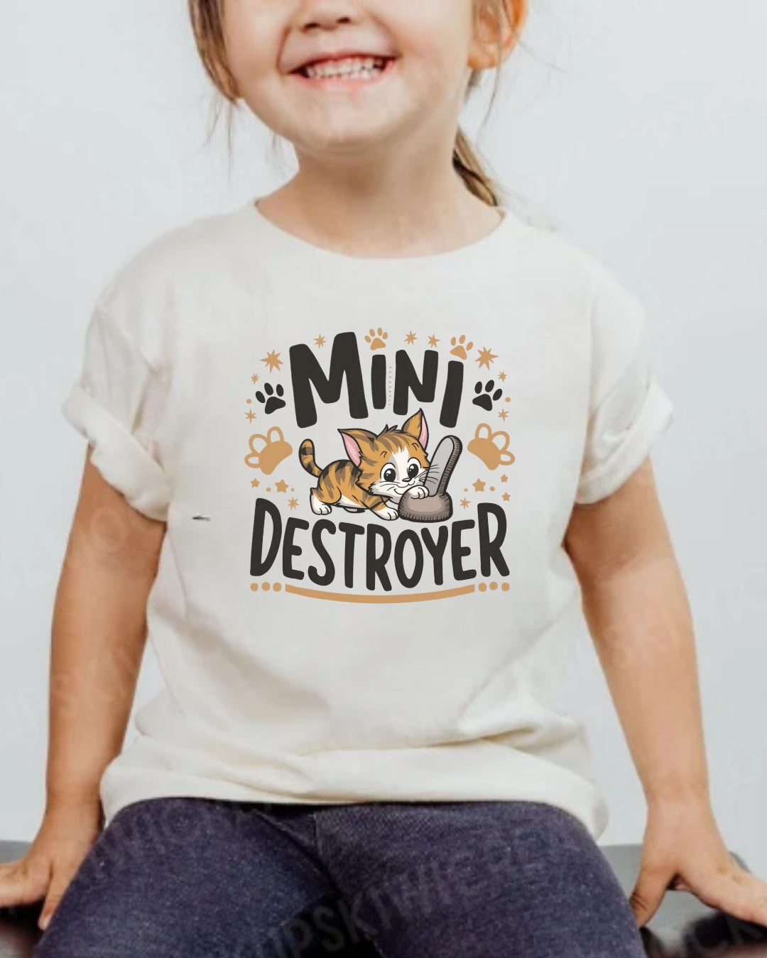 Mini Destroyer Kids Cotton  T-Shirt