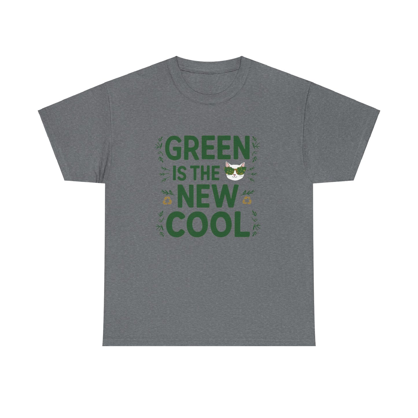 Green Is The New Cool Nature Cotton t Tee