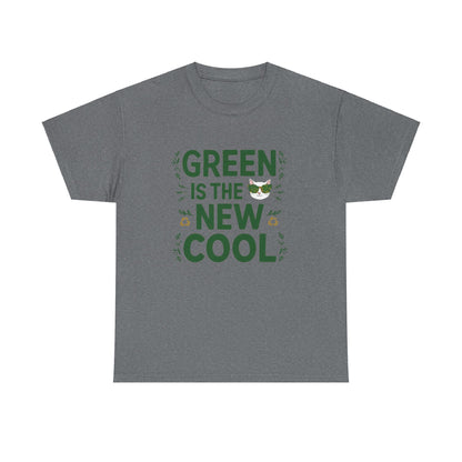 Green Is The New Cool Nature Cotton t Tee