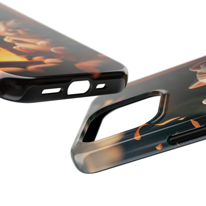 Meowstic Grip Wireless Charging Support Tough Case.
