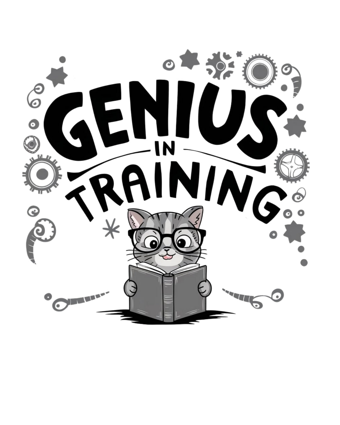 Genius In Training Kids Cotton T-Shirt