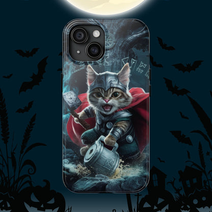 Meow Mjolnir Wireless Charging Support Tough Case