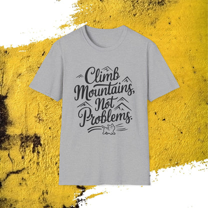 Climb Mountain Cotton T-Shirt
