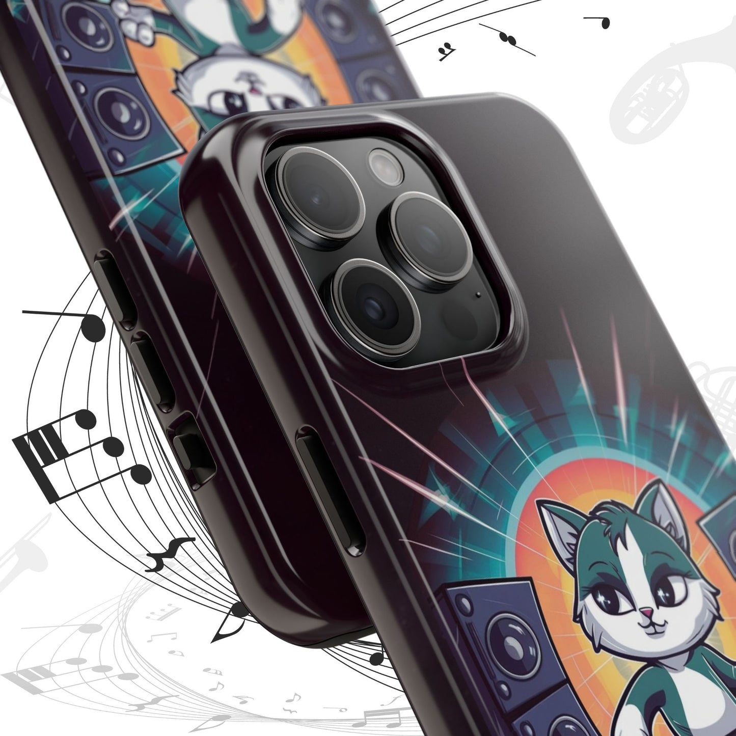 Beat Box Wireless Charging Support Tough Case