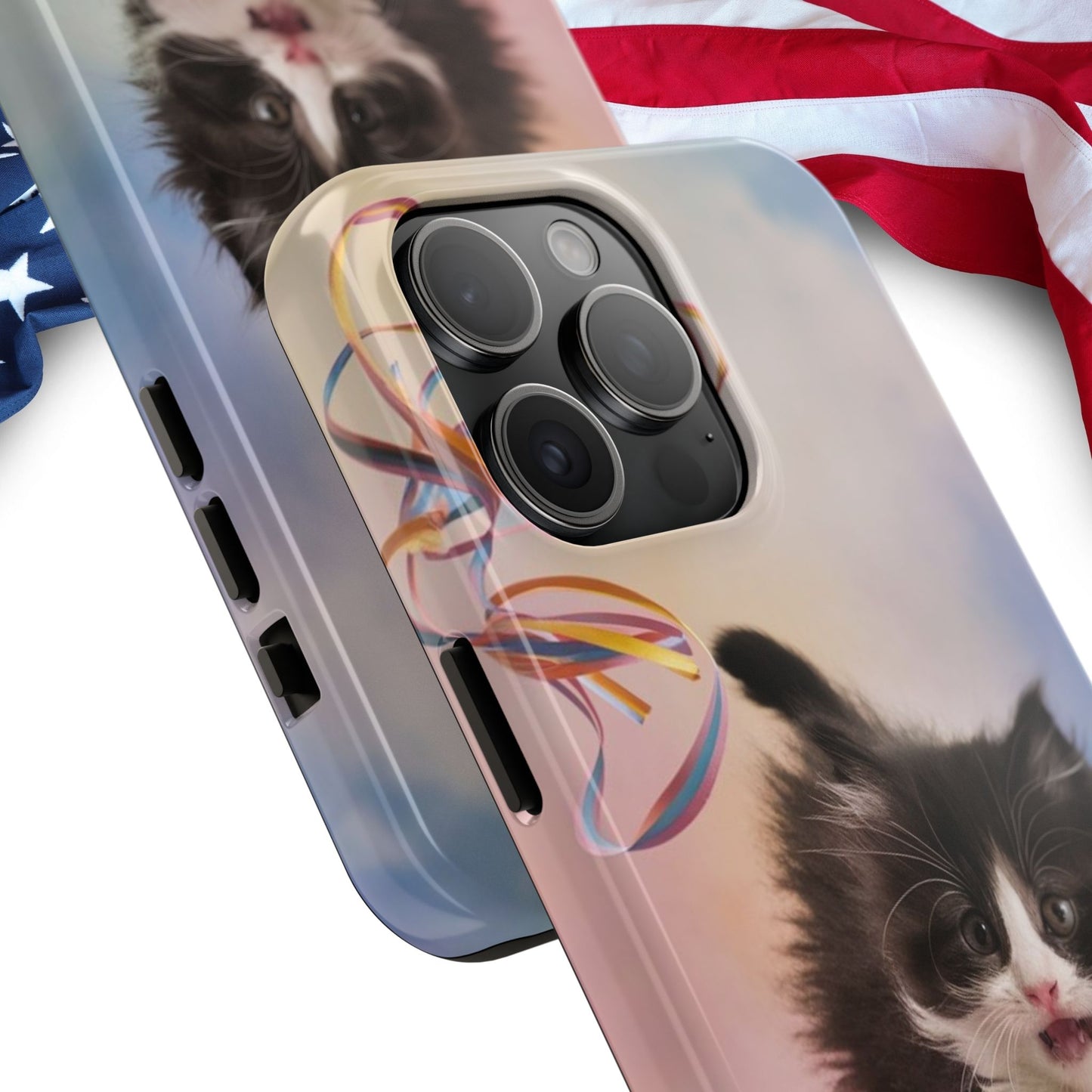 Meowjesty Wireless Charging Support Tough Case