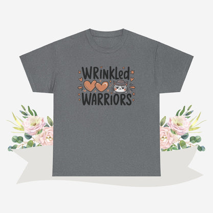 Wrinkled Warrior Cotton Tshirt
