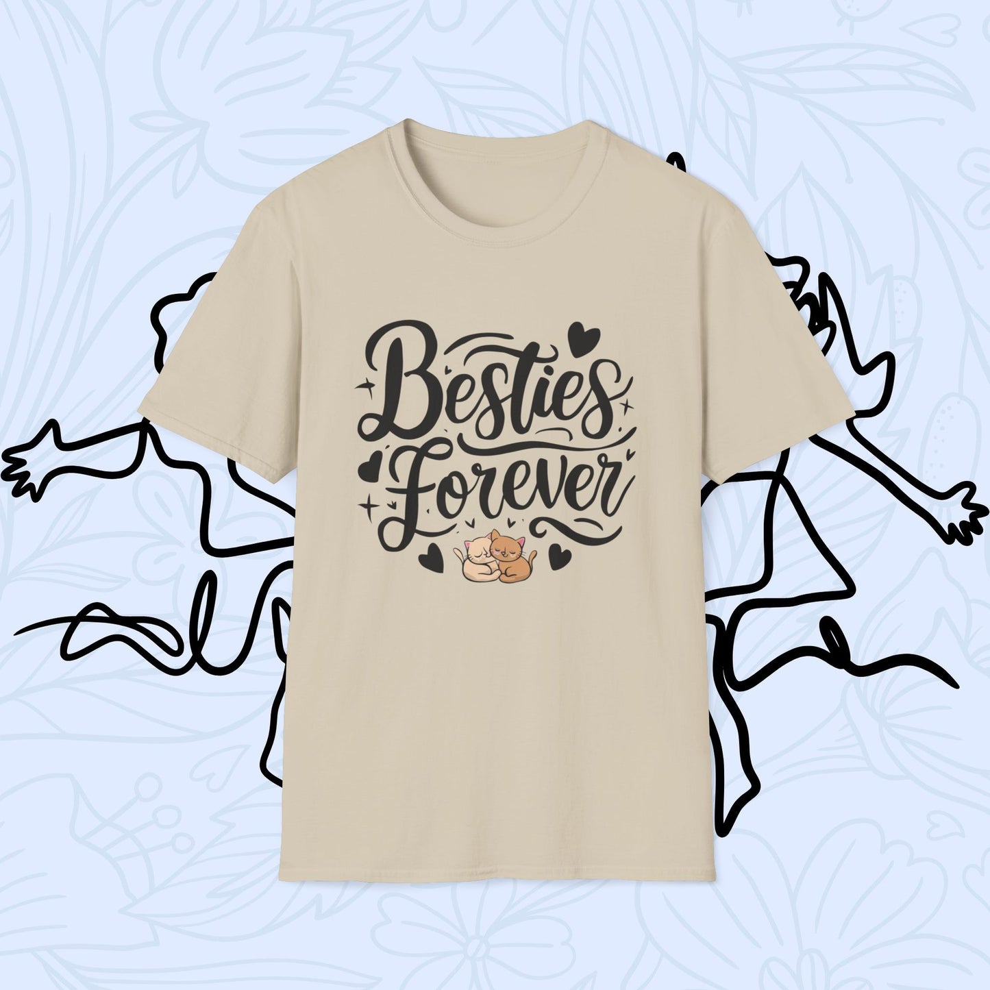 Besties Forever Cotton T-Shirt