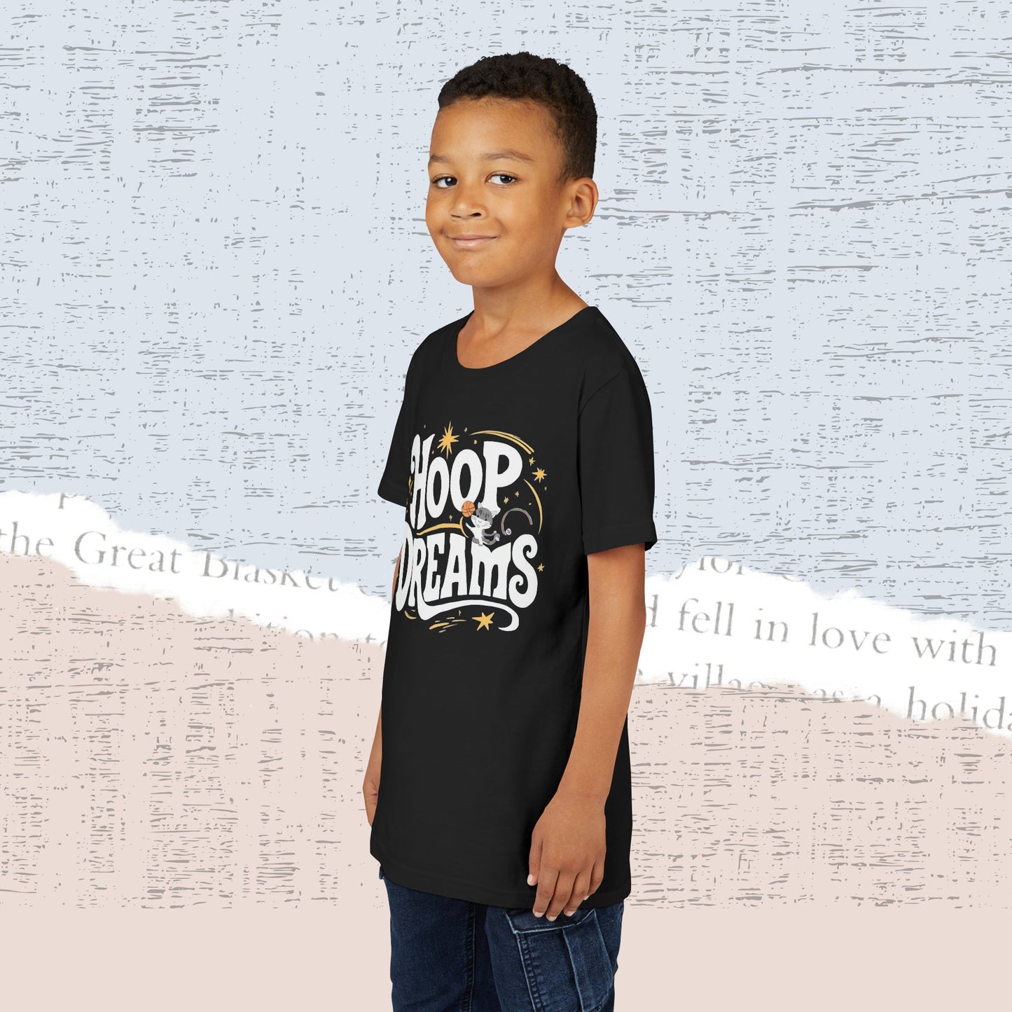 Hoop Dreams Youth Heavy Cotton T-Shirt