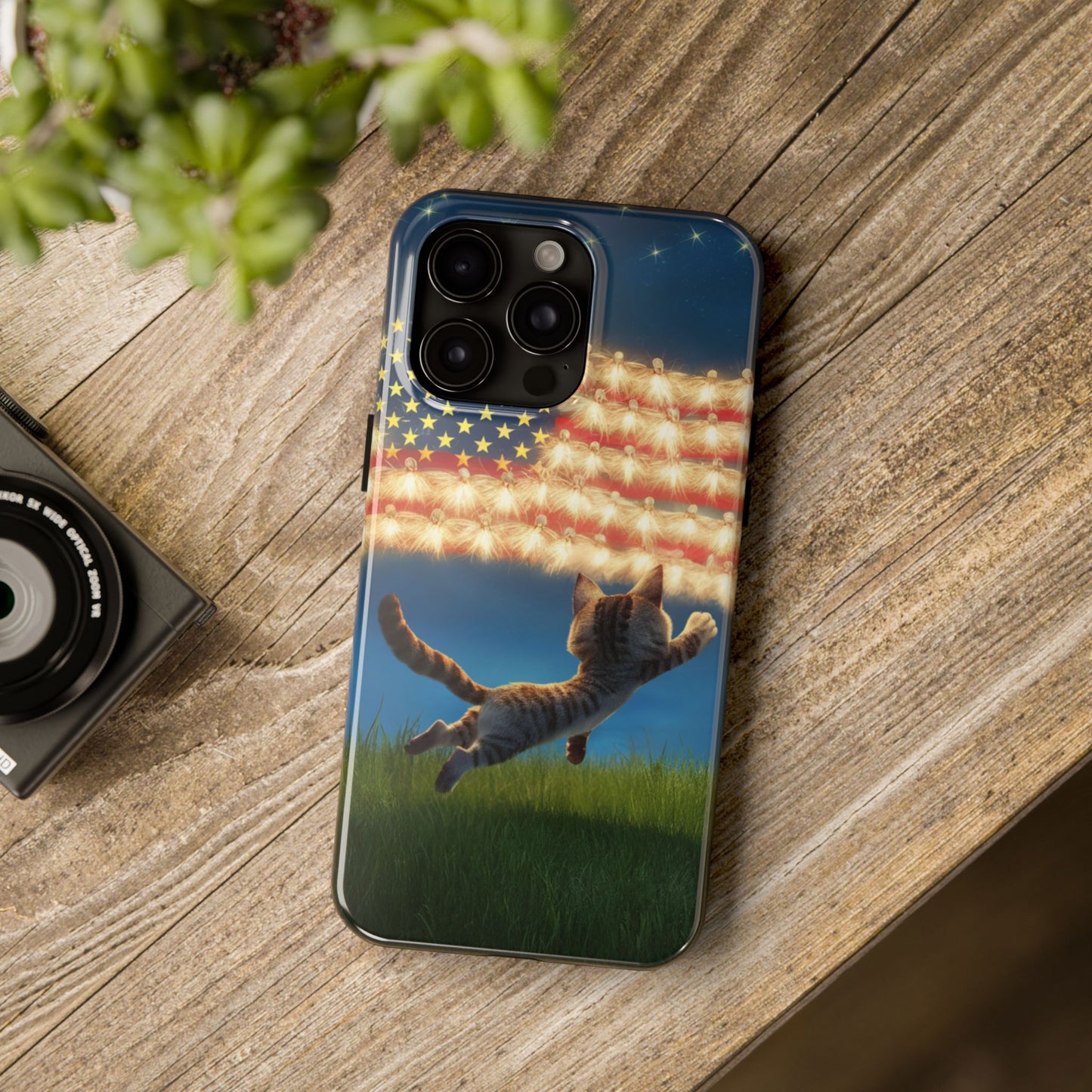 Eagle Eye Wireless Charging Support Tough Case