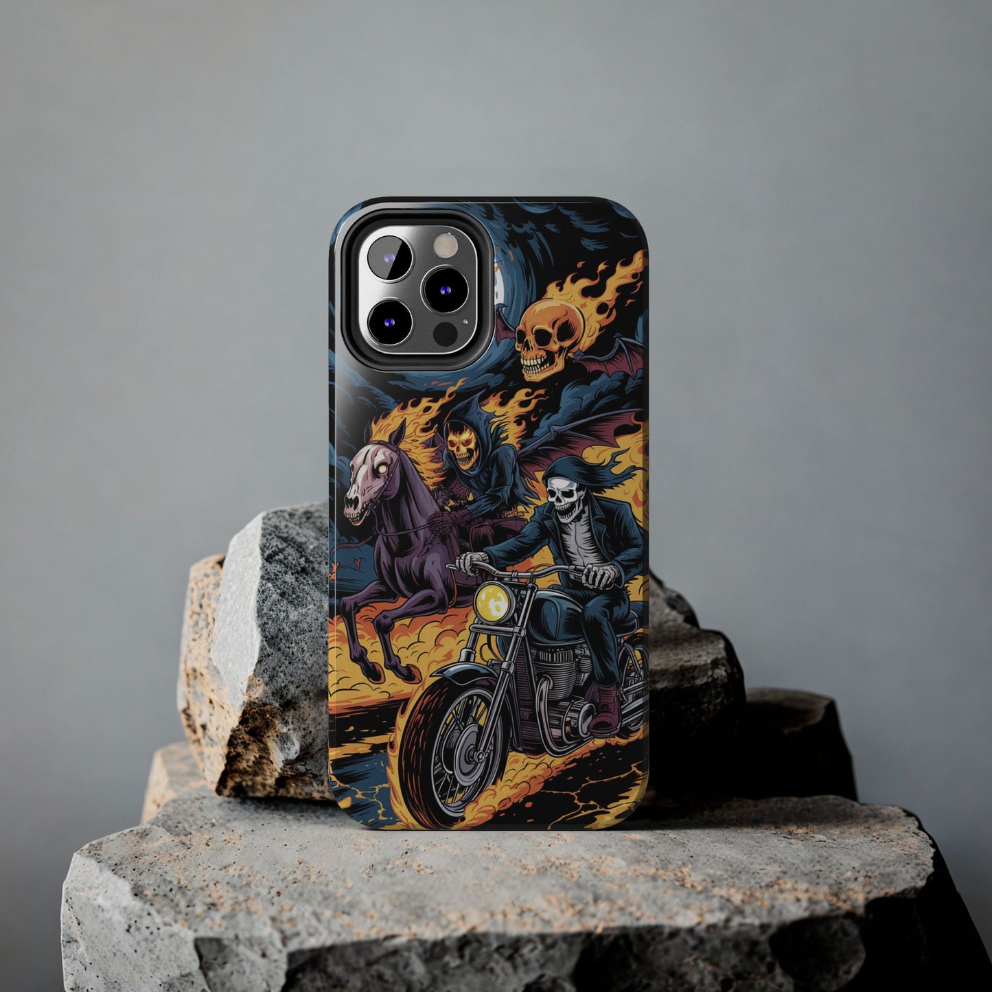Ghost Riders Wireless Charging Support Tough Case