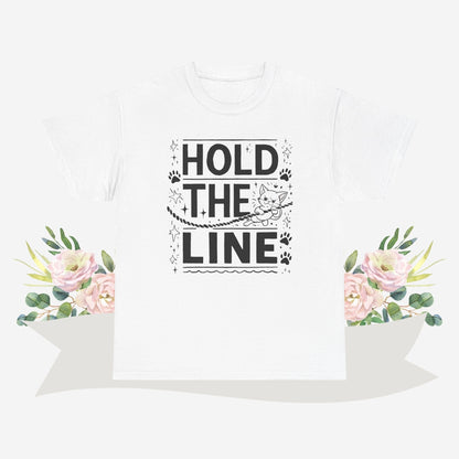 Hold The Line Cotton Tshirt