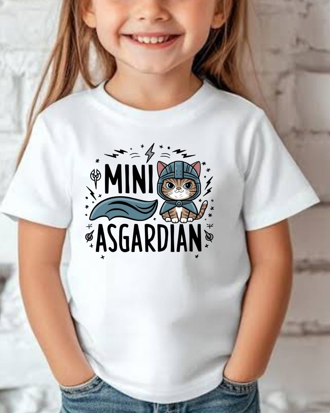 Mini Asgardian Kids Cotton T-Shirt