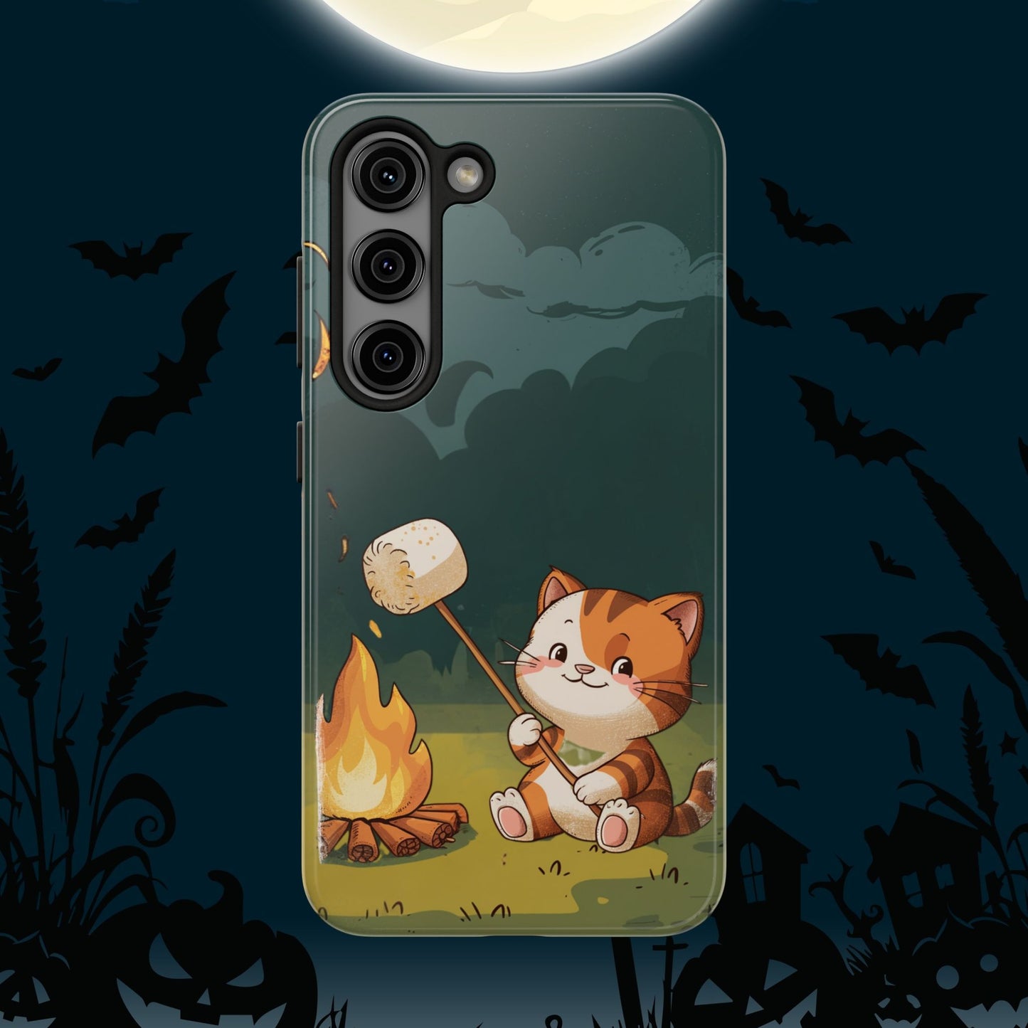 S'meowggy Wireless Charging Support Tough Case.