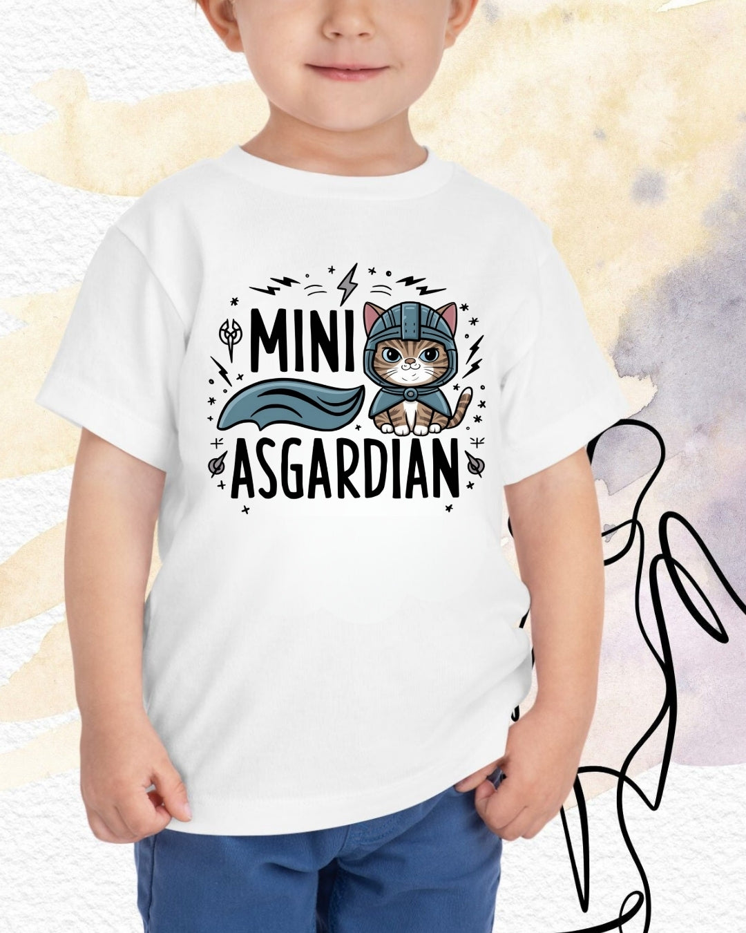 Mini Asgardian Kids Cotton T-Shirt