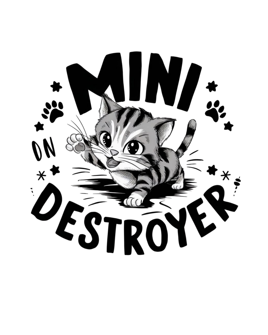 Mini Destroyer Toddler Cotton T-Shirt