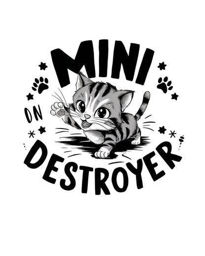 Mini Destroyer Toddler Cotton T-Shirt