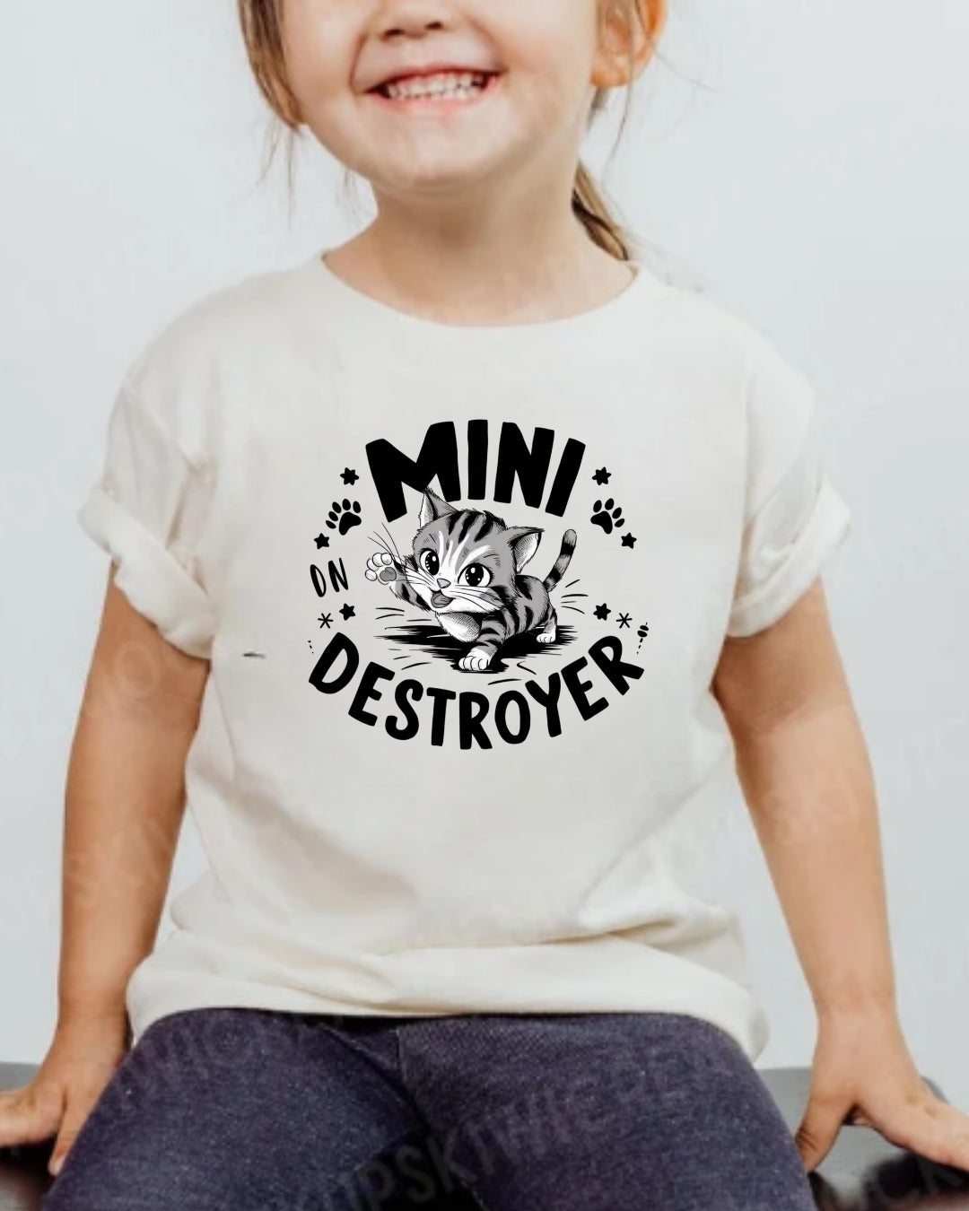 Mini Destroyer Toddler Cotton T-Shirt