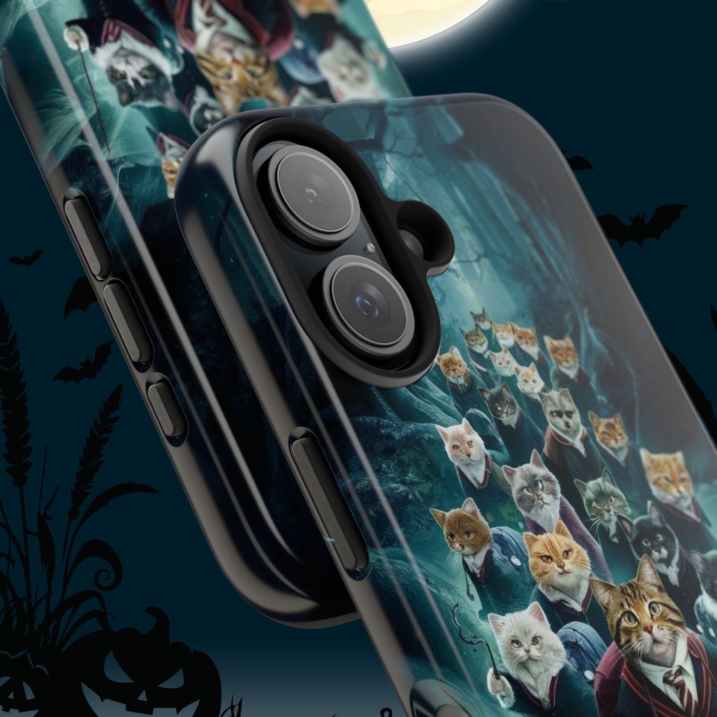 Nine Lives Guard Wireless Charging Support Tough Case
