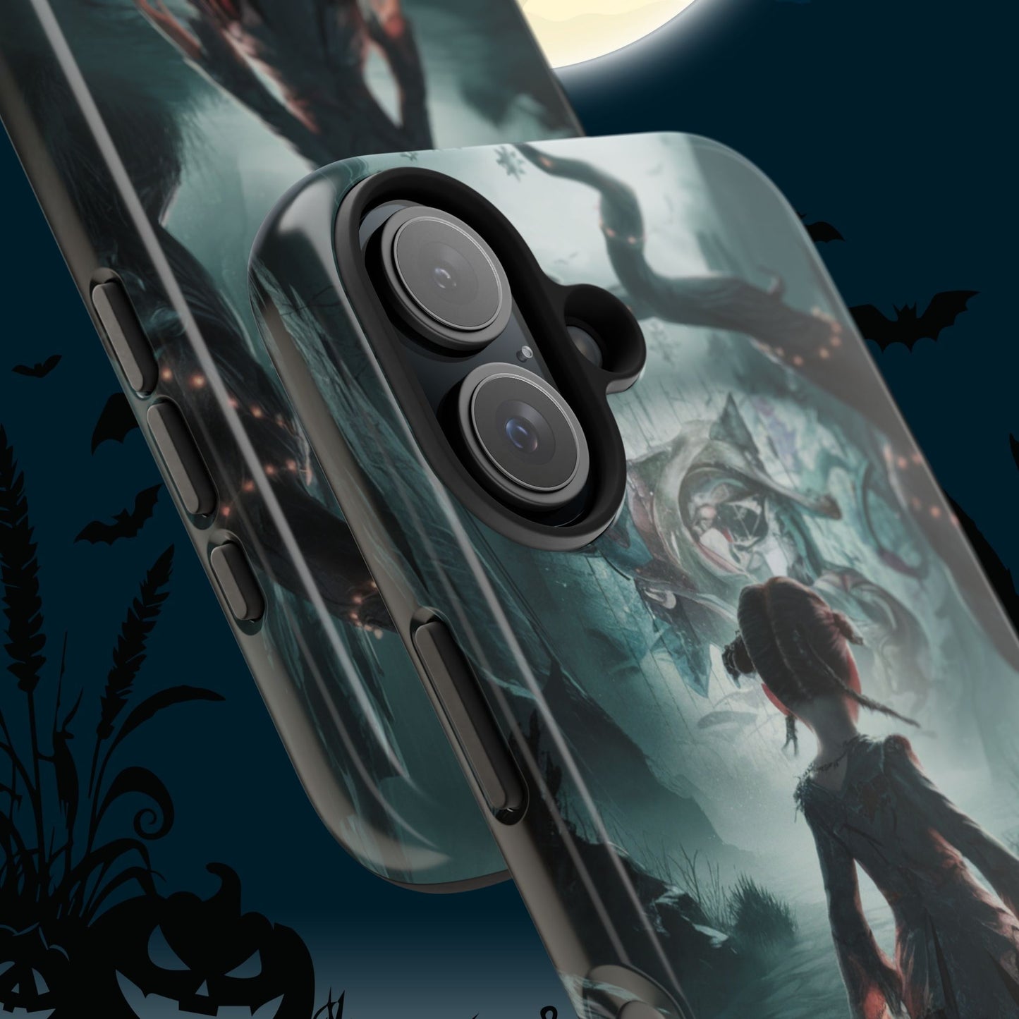 Feline Festivities Wireless Charging Support Tough Case.
