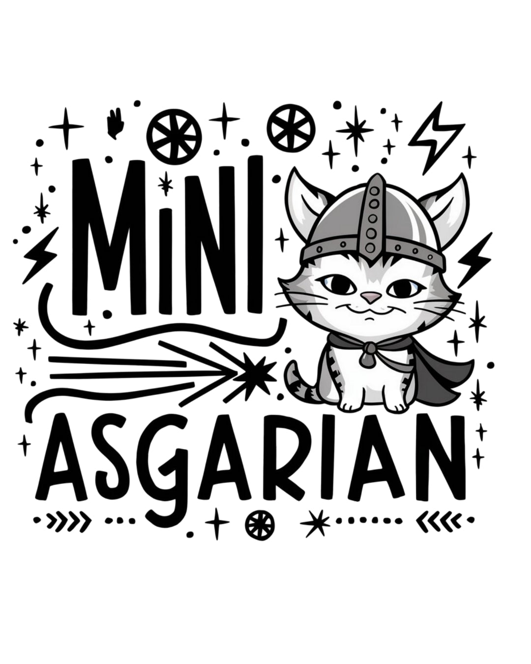 Mini Asgardian Toddler Cotton T-Shirt