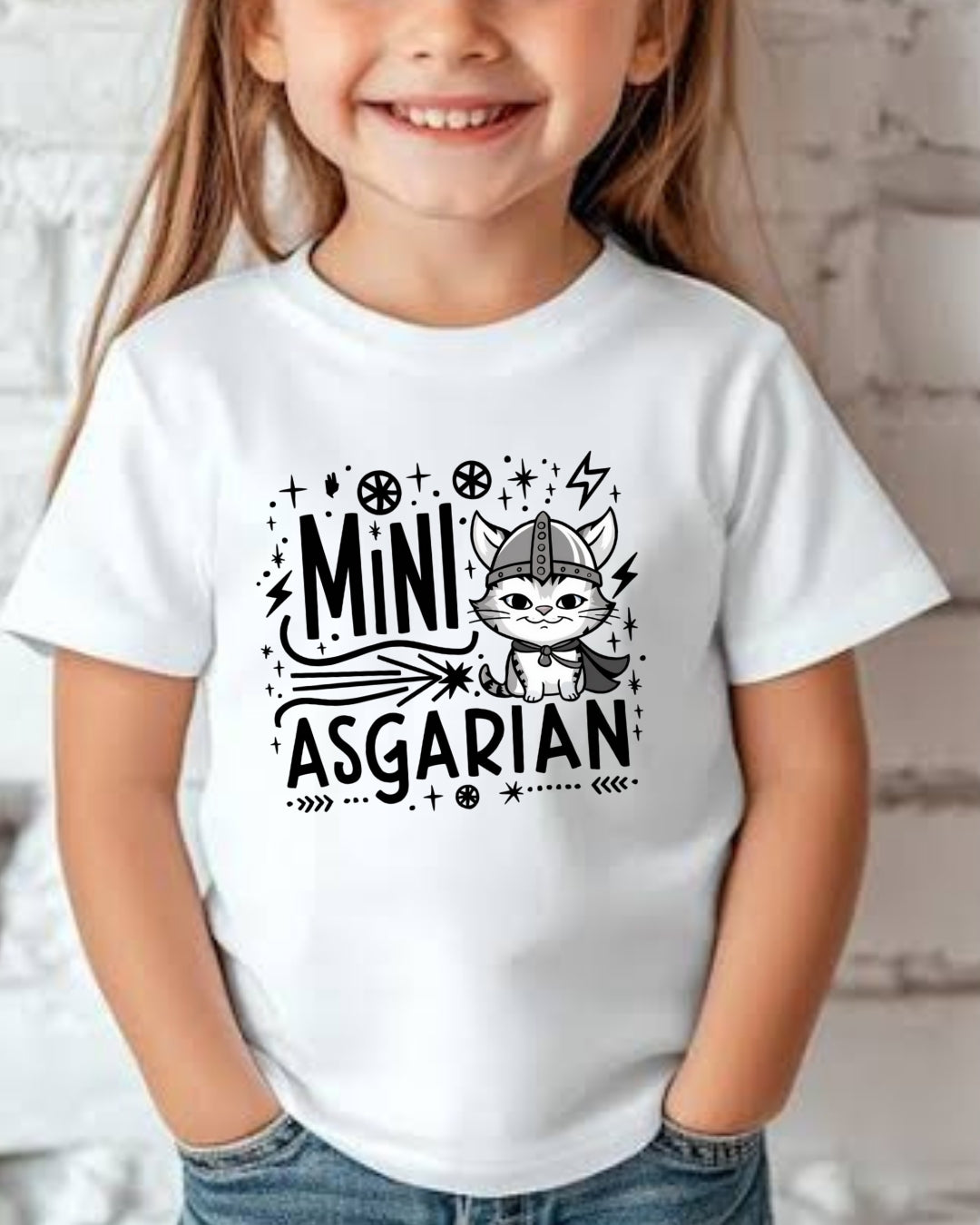 Mini Asgardian Toddler Cotton T-Shirt