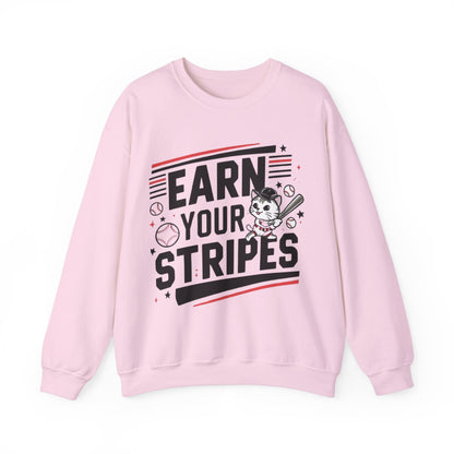 Earn Your Stripe Ultra Cotton Crewneck Sweatshirt